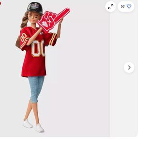 Barbie Signature NFL Super Bowl LVIII Champion Kansas City Chiefs Doll